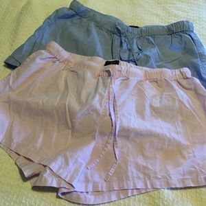 J Crew cotton bed shorts
